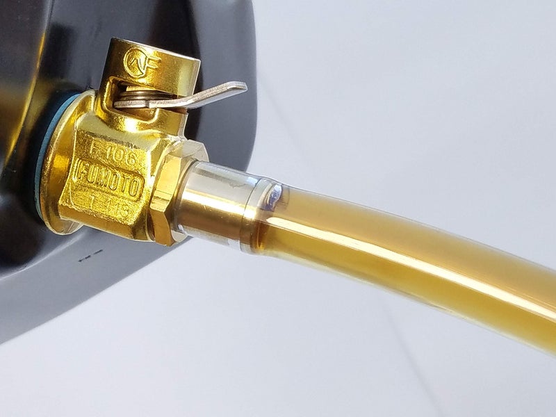 Fumoto Original Fumoto F107N with LC-10 lever clip FN-Series Engine Oil Drain Valve  1 Pack  Golden - Image 3